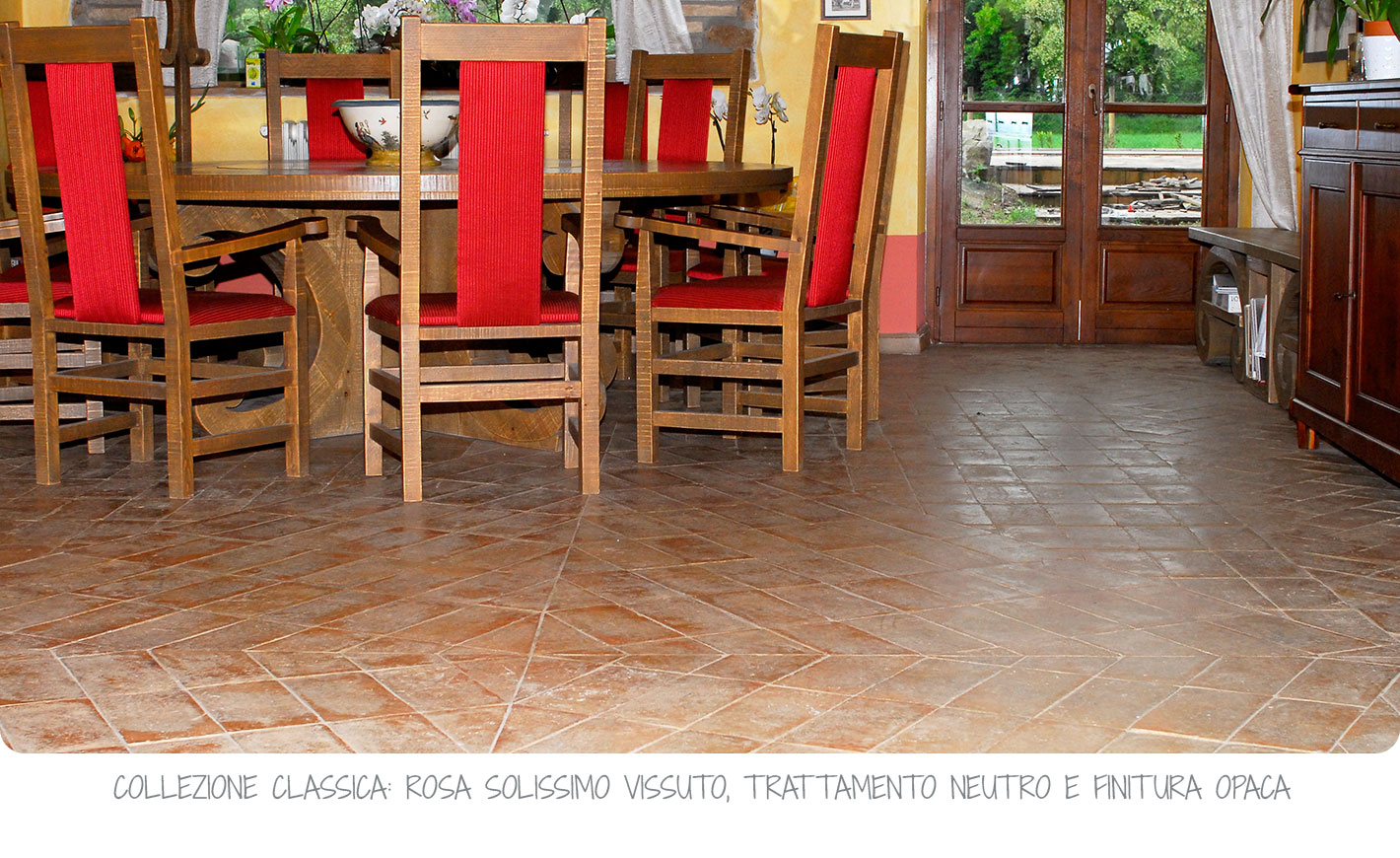 Pavimenti in cotto fatto a mano per esterni interni Come realizzare un pavimento da giardino